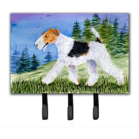 Carolines Treasures Fox Terrier Leash Holder or Key Hook SS8599TH68